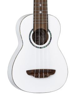 Luna Hau Snow Soprano Ukulele with Gigbag