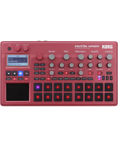 Korg ELECTRIBE2SRD Electribe Sampler in ESX Red with V2