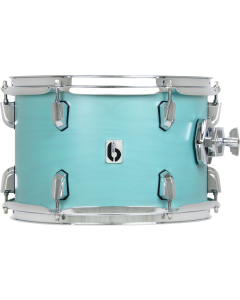 British Drum Co. ENG-10-7-RT-STL Enigma Series Tom. Satin Teal 10" x 7"