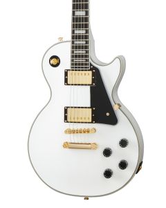 Epiphone Les Paul Custom Electric Guitar Alpine White