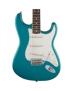 Fender Eric Johnson Stratocaster Electric Guitar. Rosewood FB, Lucerne Aqua Firemist