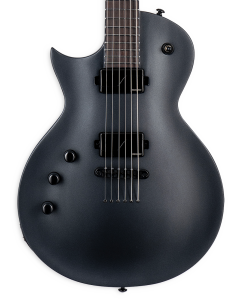 ESP LTD EC-1000 Baritone Electric Guitar. Left Handed Charcoal Metallic Satin