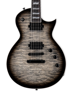 ESP LTD EC-1000T CTM Electric Guitar. Quilted Maple Charcoal Burst