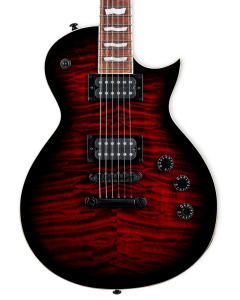 ESP LTD Eclipse EC-256QM Electric Guitar - See Thru Black Cherry Sunburst