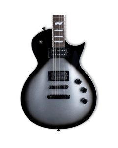 ESP LTD EC-256 Electric Guitar - Silver Sunburst Teardrop