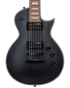 ESP LTD EC-257 7 String Electric Guitar. Black Satin