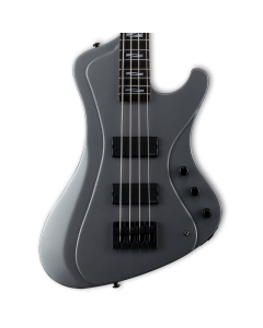 ESP LTD JC-4 Eletric Bass. John Campbell Dark Grey Metallic Satin