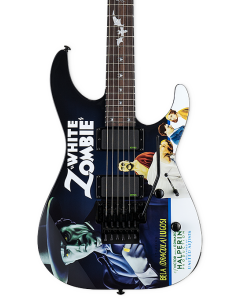 ESP LTD KH-WZ White Zombie Electric Guitar