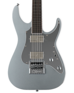 ESP LTD KS M-6 Evertune Electric Guitar. Metallic Silver