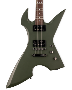 ESP LTD MAX-200 RPR Electric Guitar. Military Green Satin