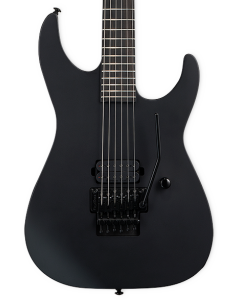 ESP LTD M Black Metal Electric Guitar. Black Satin