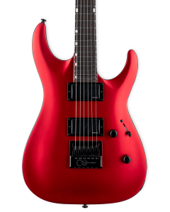 ESP LTD MH-1000 Evertune Electric Guitar. Candy Apple Red Satin