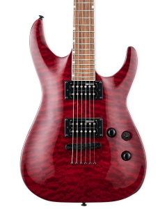 ESP LTD MH-200QM NT Electric Guitar. Quilted maple See Thru Black Cherry