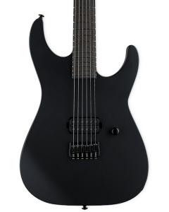 ESP LTD M-HT Black Metal Electric Guitar. Black Satin