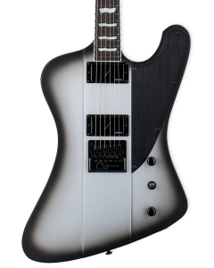 ESP LTD PHOENIX-1000 Evertune Electric Guitar. Silver Sunburst Satin