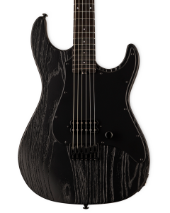 ESP LTD SN-1 HT Electric Guitar. Black Blast