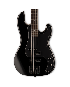 ESP LTD Surveyor '87 Electric Bass. Left Handed Black