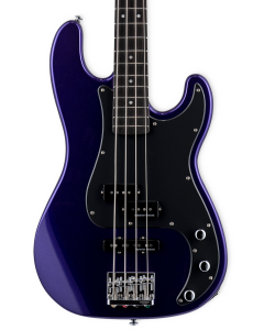 ESP LTD Surveyor '87 Electric Bass. Dark Metallic Purple