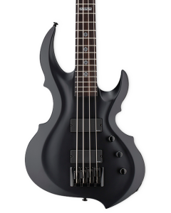 ESP LTD TA-604 FRX Electric Bass. Black Satin