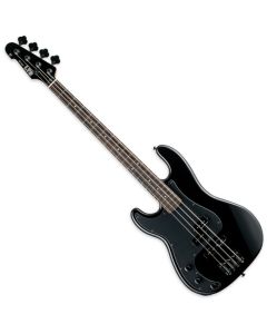 ESP LTD Surveyor '87 Electric Bass. Left Handed Black