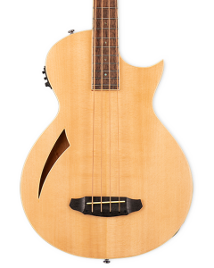 ESP LTD TL-4 Acoustic Electric Bass. Natural