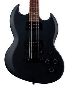 ESP LTD VOLSUNG-200 Electric Guitar. Black Satin