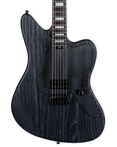 ESP LTD XJ-1 HT Electric Guitar. Black Blast