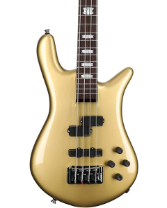 Spector EURO4CLMGD EURO4 Classic Electric Bass. Solid Metallic Gold