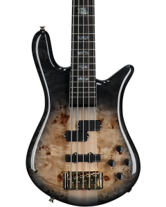Spector EURO5CSTBLK Euro 5 Custom 5 String Electric Bass. Natural Black Burst Gloss