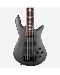 Spector EURO6LXMBKS2 Euro 6 LX 6 String Electric Bass. Black Stain Matte