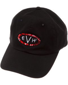 EVH Eddie Van Halen Logo Black Baseball Hat