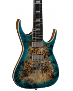 Dean Exile Select 7 String Electric Guitar. Burl Poplar STQB