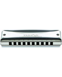 Suzuki F-20J-HG Fabulous 10-Hole Diatonic Just Temperament Harmonica Key of High G