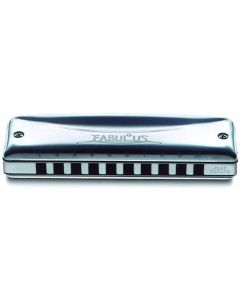 Suzuki F-20J-Eb Fabulous 10-Hole Diatonic Just Temperament Harmonica Key of Eb
