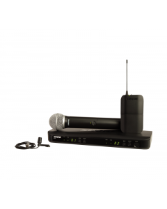 Shure BLX1288/CVL-H11 Wireless Combo System with PG58 Handheld and CVL Lav Mic. H11 Band