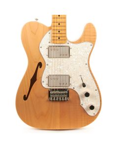 Squier Classic Vibe 70's Telecaster Thinline Electric Guitar Maple Fingerboard Natural