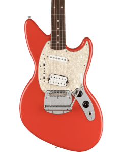 Fender Kurt Cobain Jag-Stang Electric Guitar Rosewood FB Fiesta Red