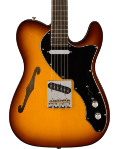 Fender Limited Edition Suona Telecaster Electric Guitar Thinline. Ebony Fingerboard, Violin Burst