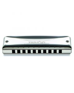 Suzuki F-20J-G Fabulous 10-Hole Diatonic Just Temperament Harmonica Key of G