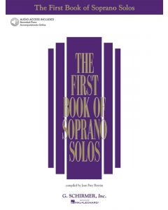 The First Book of Soprano Solos (Book/CD) (Includes 2 CDs) Vocal Collection