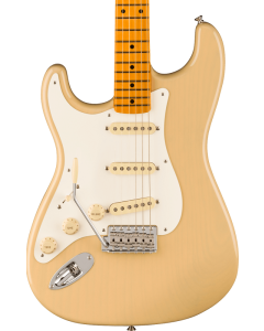 Fender American Vintage II 1957 Stratocaster Electric Guitar. Left-Hand, Maple Fingerboard, Vintage Blonde