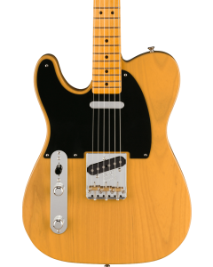 Fender American Vintage II 1951 Telecaster Electric Guitar. Left-Hand, Maple Fingerboard, Butterscotch Blonde
