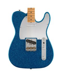 Fender J Mascis Telecaster Maple Fingerboard Electric Guitar Bottle Rocket Blue Flake