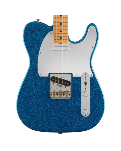 Fender J Mascis Telecaster Maple Fingerboard Electric Guitar Bottle Rocket Blue Flake TGF33