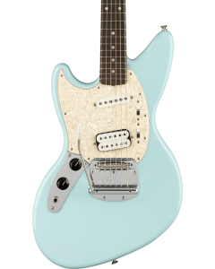 Fender Kurt Cobain Jag-Stang Electric Guitar. Left-Hand, Rosewood Fingerboard, Sonic Blue