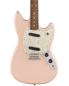 Fender Mustang Electric Guitar. Pau Ferro Fingerboard, Shell Pink