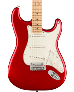 Fender Player Stratocaster Electric Guitar. Maple Fingerboard, Candy Apple Red