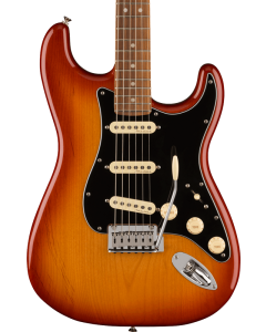 Fender Player Plus Stratocaster Electric Guitar. Pau Ferro Fingerboard, Sienna Sunburst