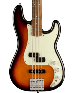 Fender Player Plus Precision Electric Bass. Pau Ferro Fingerboard, 3-Color Sunburst