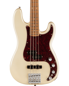 Fender Player Plus Precision Electric Bass. Pau Ferro Fingerboard, Olympic Pearl